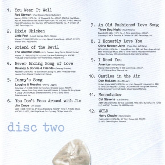 Time Life Singers & Songwriters - 60s & 70s - Collection 2: 5 Double CD Sets!! - Picture 13 of 16